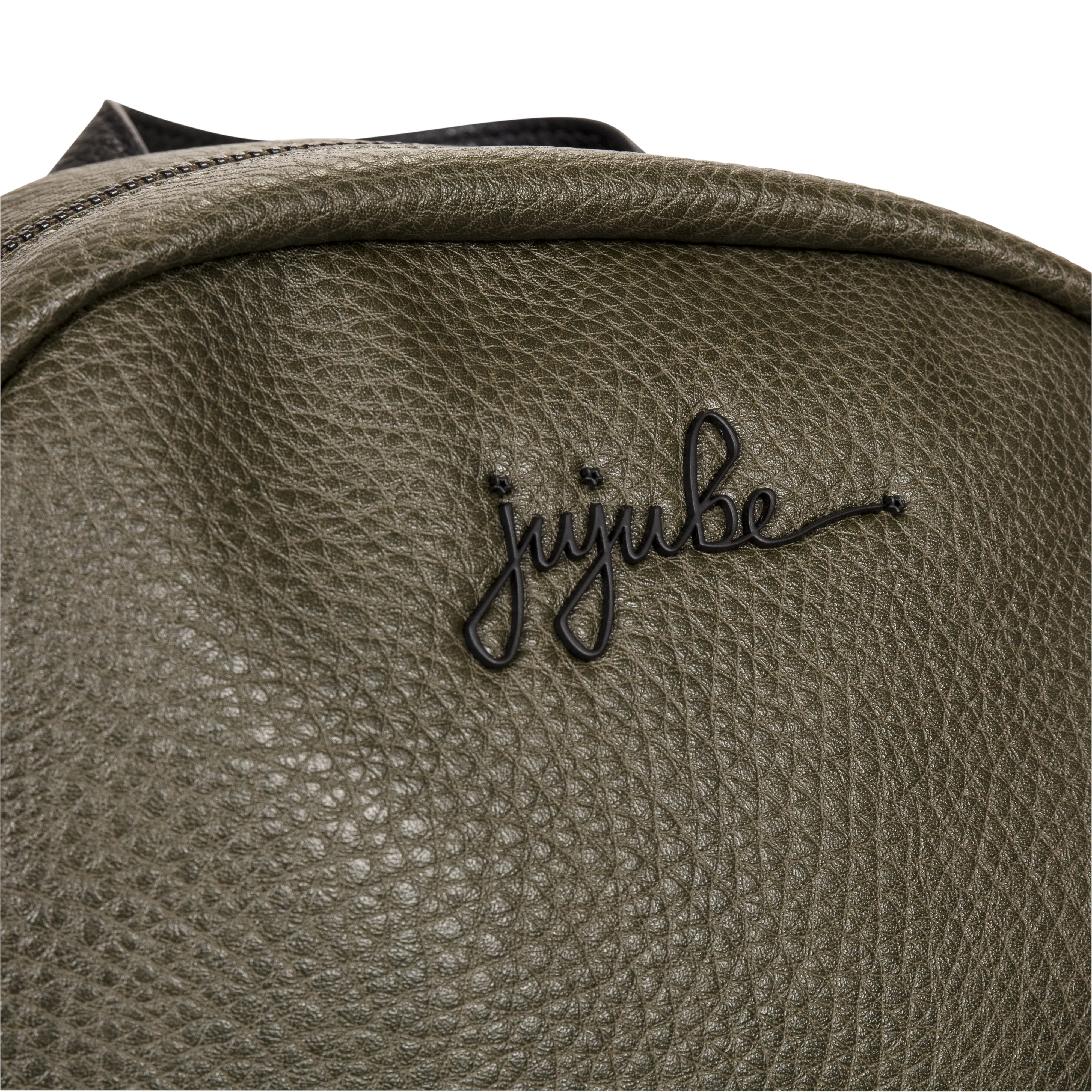 Jujube Leather - Mini Backpack (Olive Onyx)