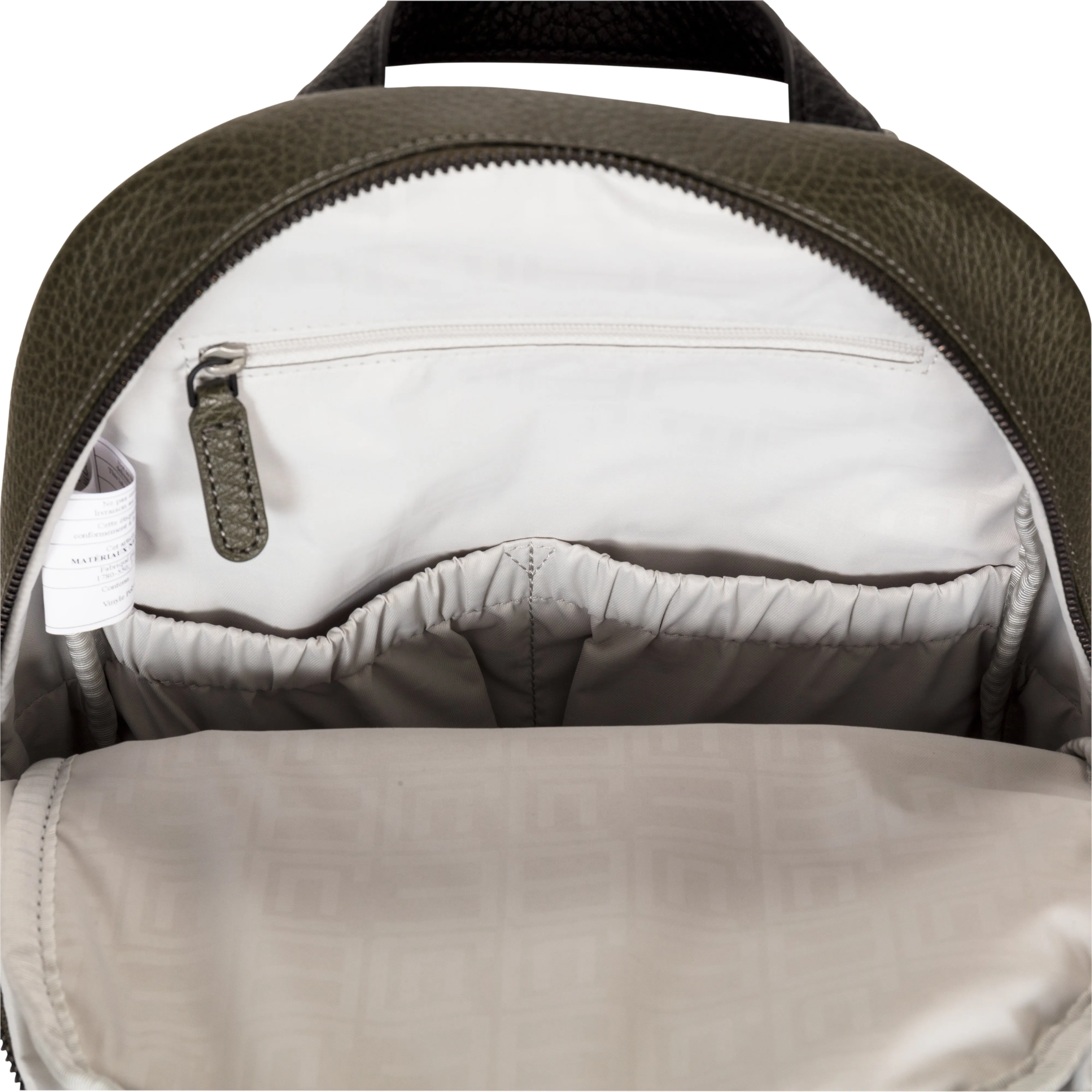 Jujube Leather - Mini Backpack (Olive Onyx)