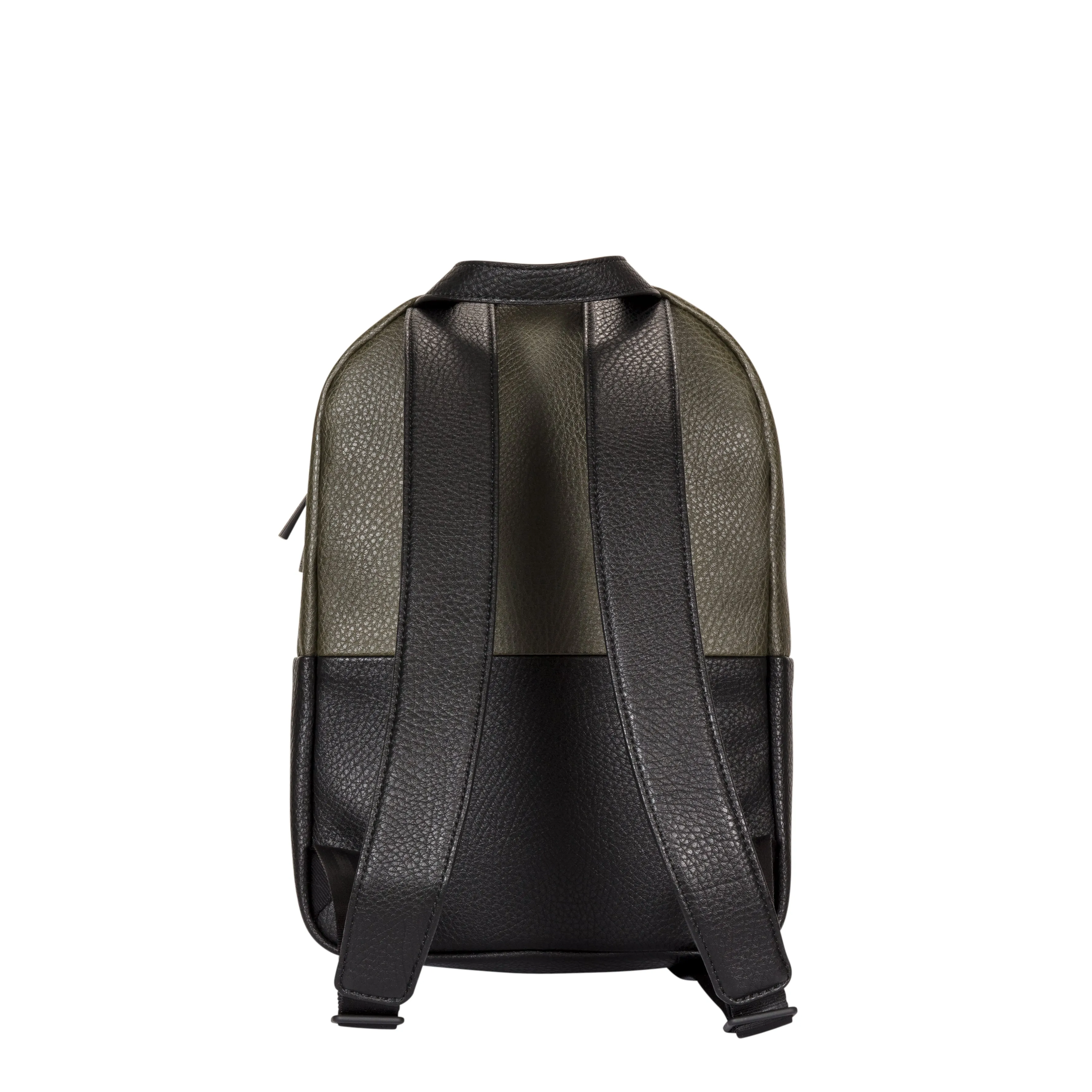 Jujube Leather - Mini Backpack (Olive Onyx)