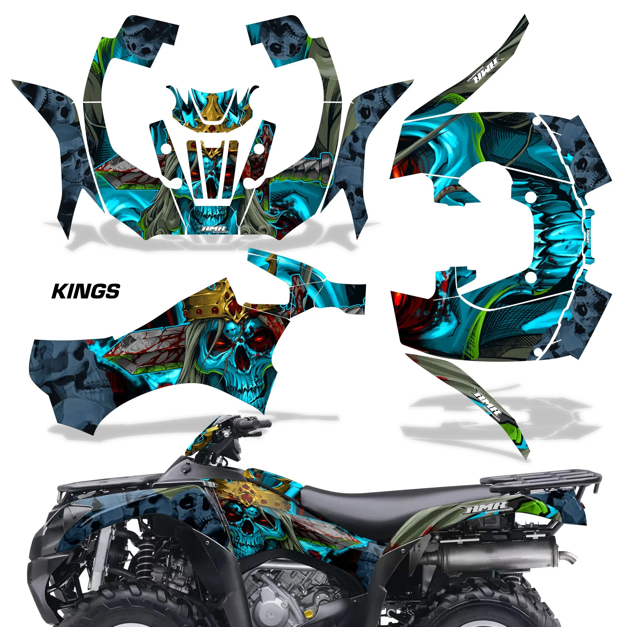 Kawasaki Brute Force 750i Graphics (2012-2022)