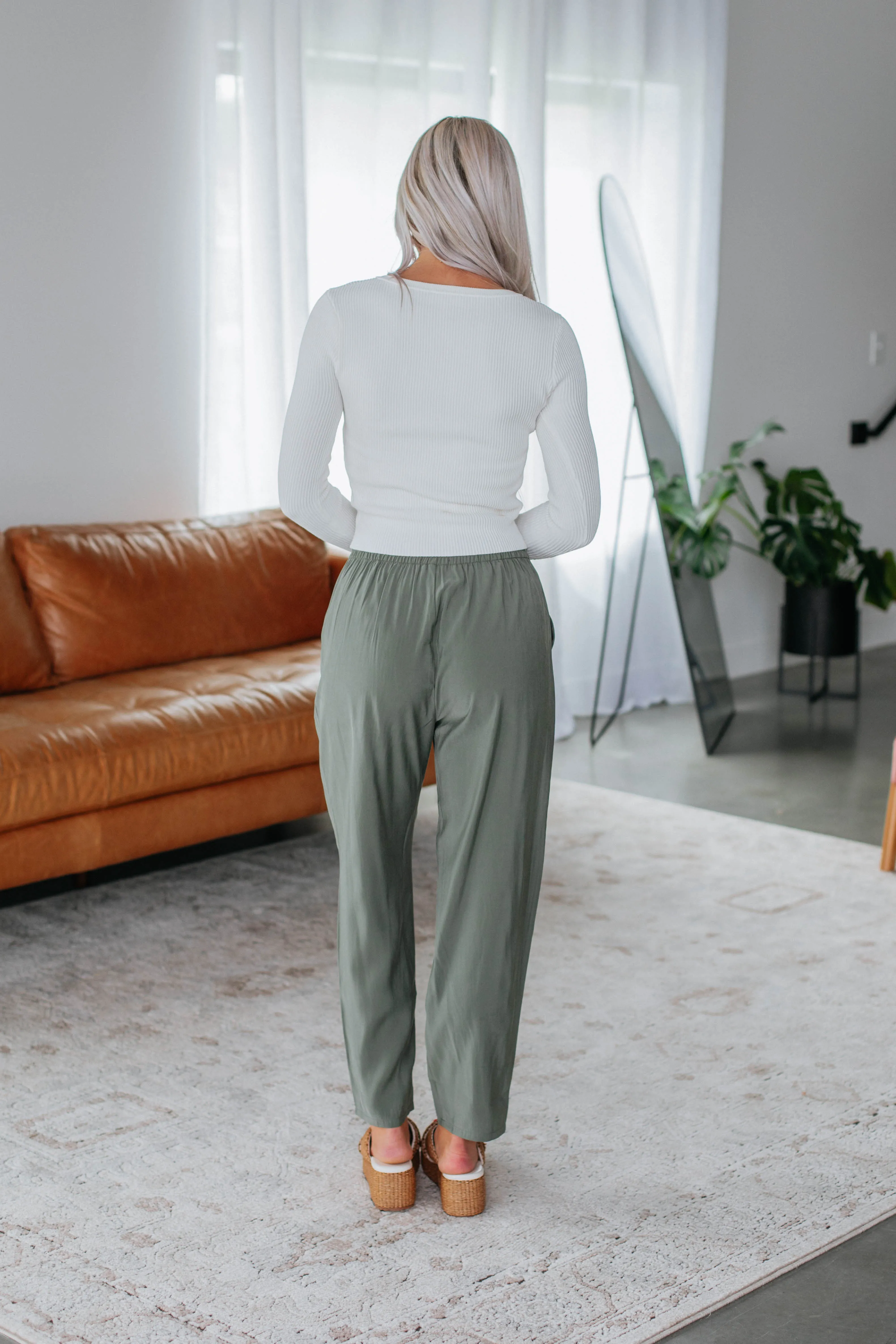 Kemmi Casual Pants - Pine