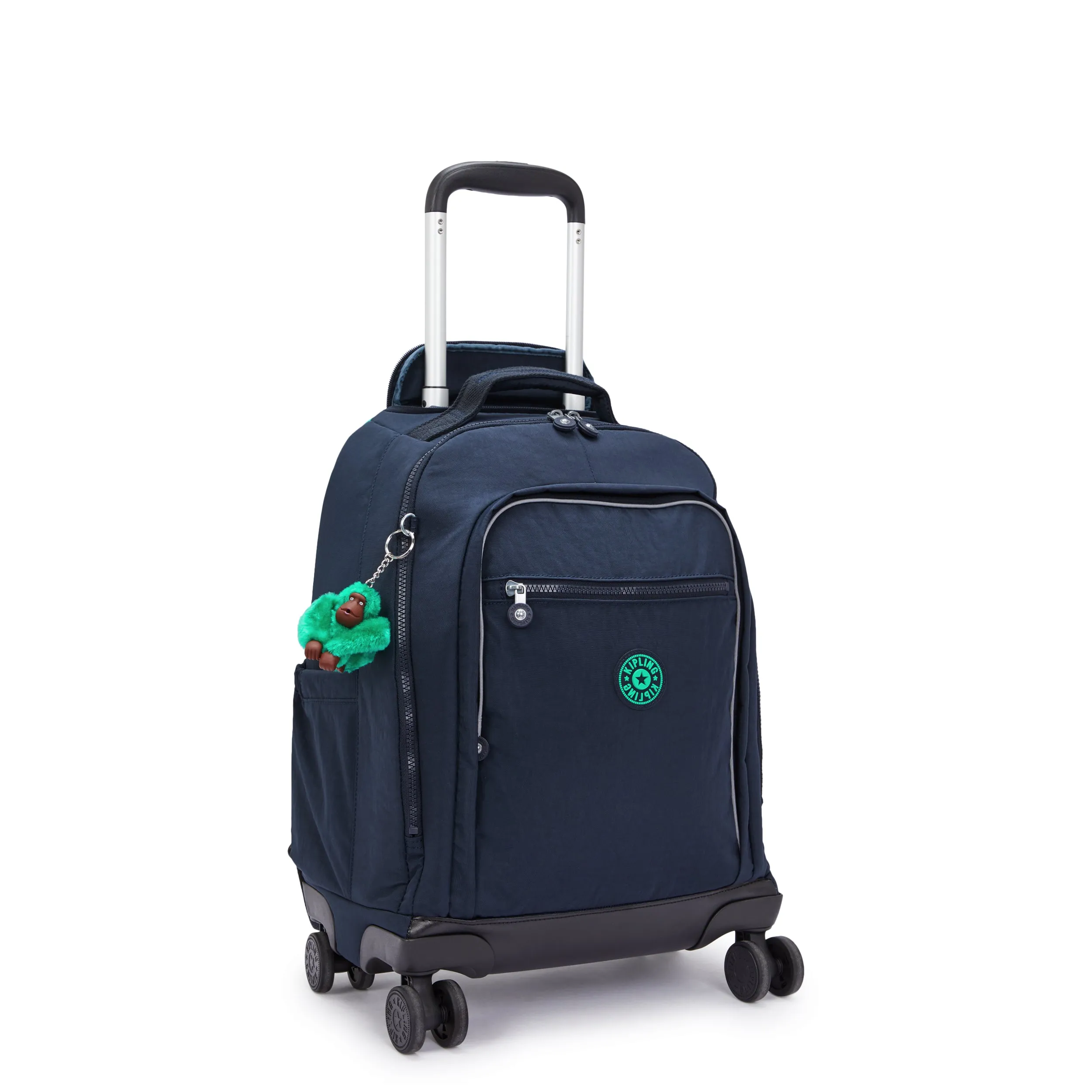 Kipling New Zea Blue Green Bl Large Wheeled Backpack C2I5246-CD7