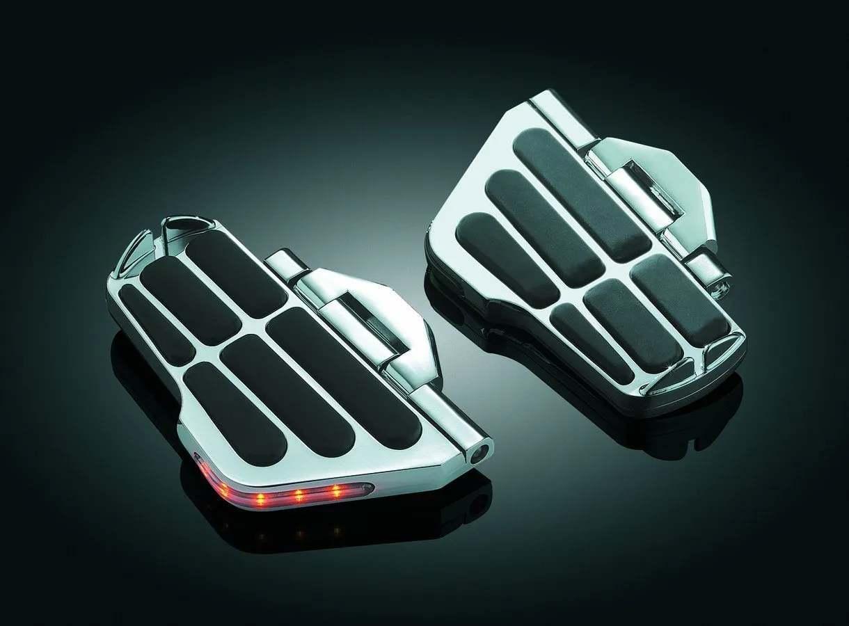 Kuryakyn Ergo Cruise Pegs with Lighted Cruise Boards for Honda 1998-2000 GL1500, Valkyrie (exc. Interstate or Rune)