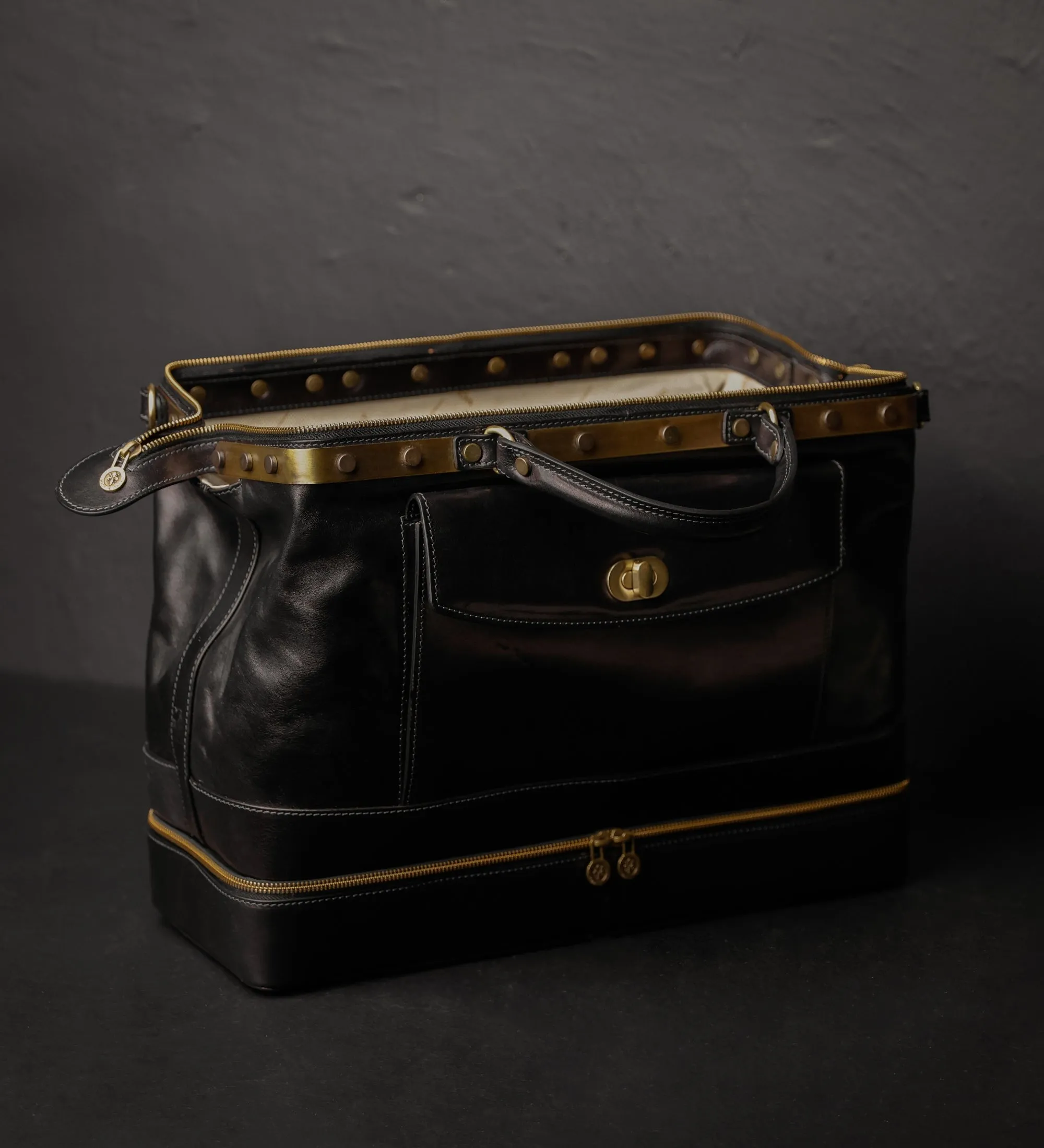 Leather Doctor Bag, Medical Bag, Leather Handbag - Doctor Faustus