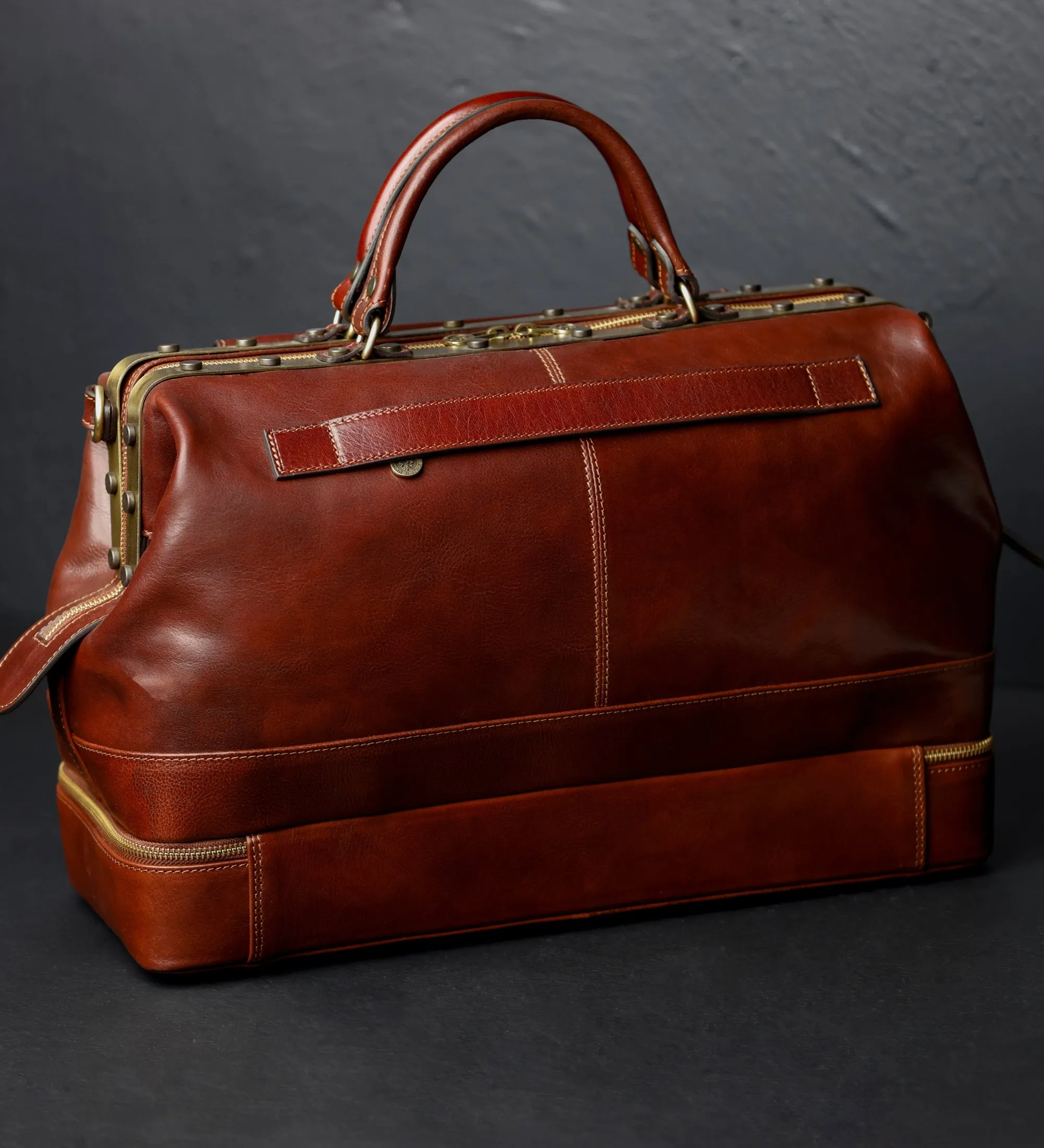 Leather Doctor Bag, Medical Bag, Leather Handbag - Doctor Faustus