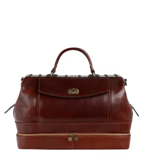 Leather Doctor Bag, Medical Bag, Leather Handbag - Doctor Faustus
