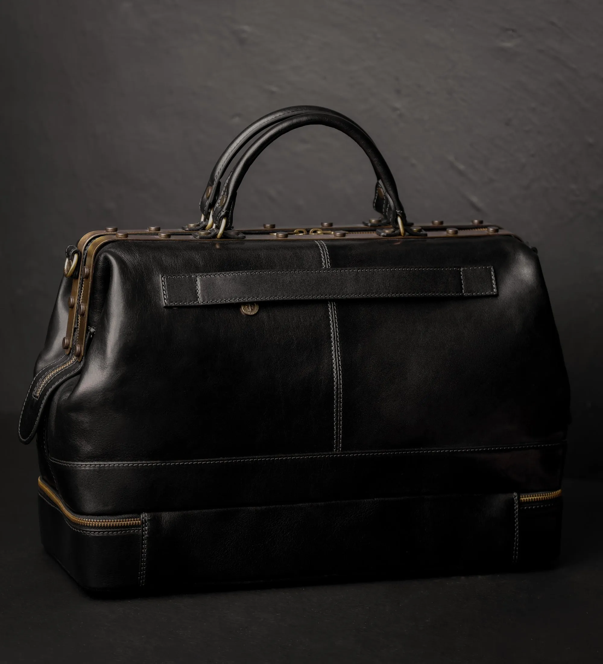 Leather Doctor Bag, Medical Bag, Leather Handbag - Doctor Faustus