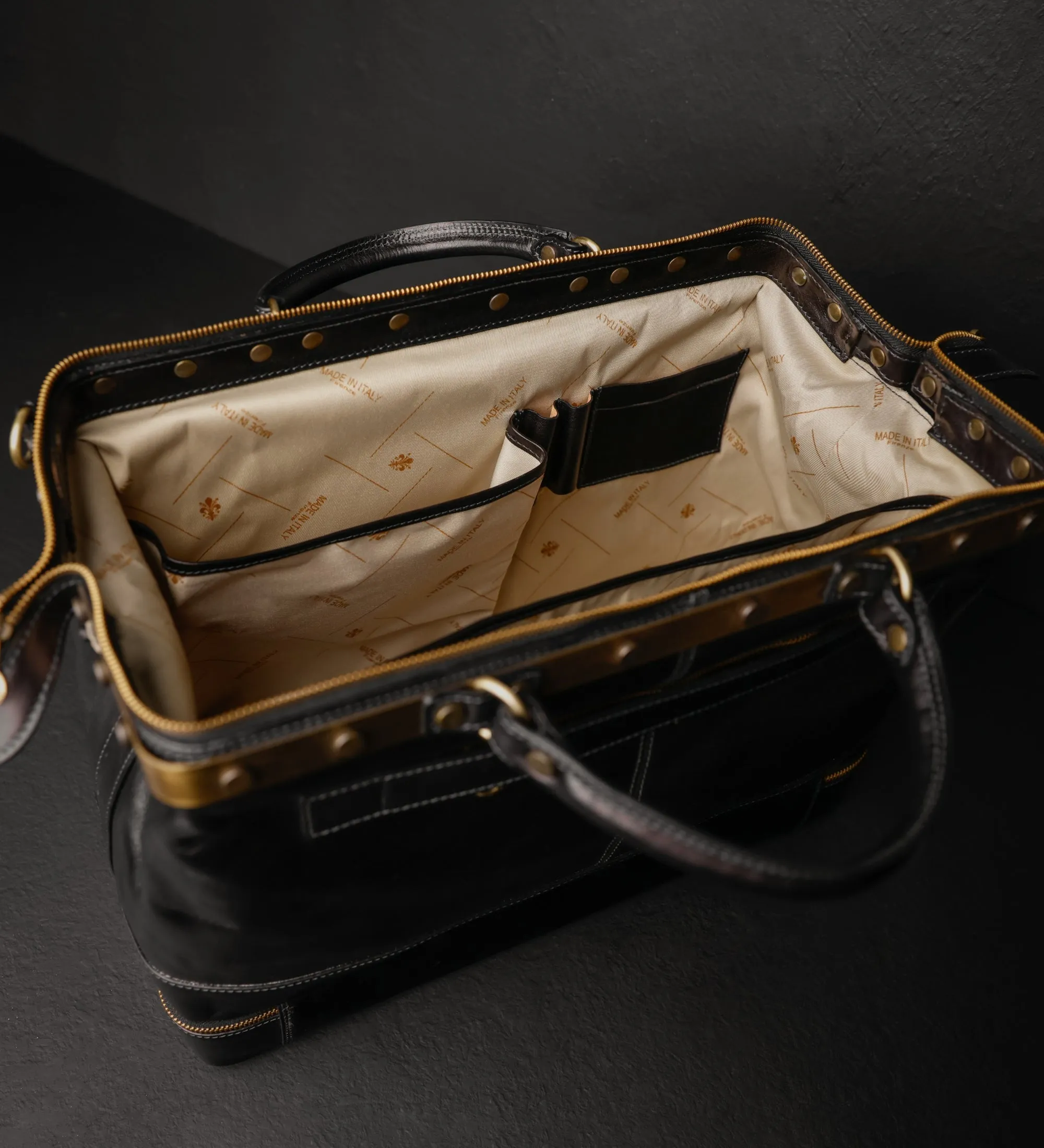 Leather Doctor Bag, Medical Bag, Leather Handbag - Doctor Faustus