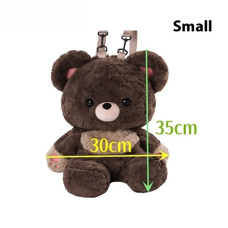 Love Bear Plush Backpack – Adorable and Functional Bag for Kids and Adults