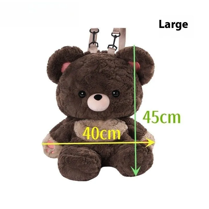 Love Bear Plush Backpack – Adorable and Functional Bag for Kids and Adults