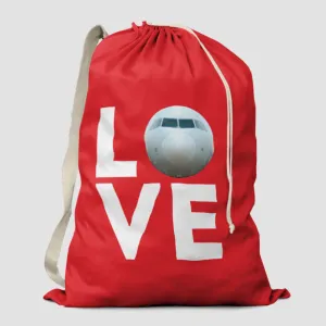 Love Plane - Laundry Bag