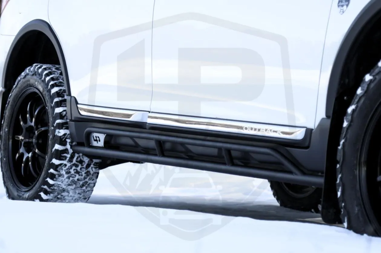 LP Aventure 15-19 Subaru Outback Rock Sliders (Rock Guard) - Bare (Pair) (lpaFLP-OBA-15-ROCK)