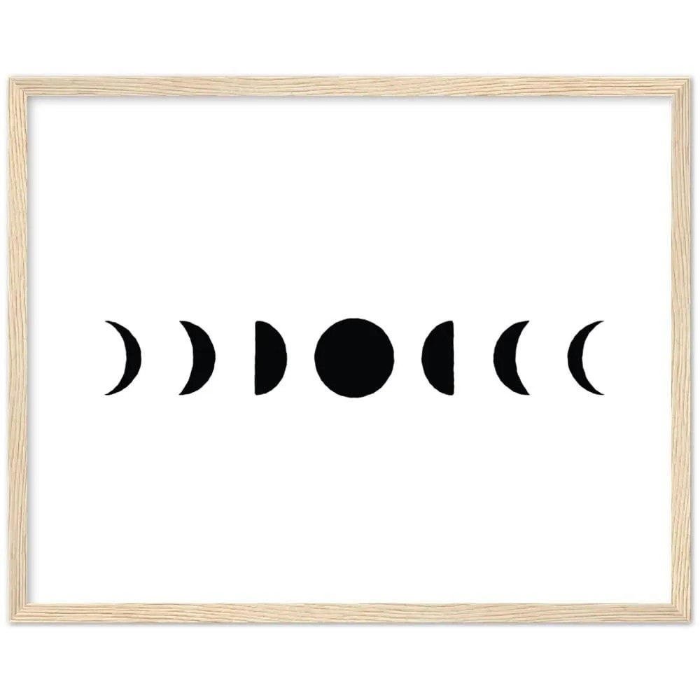 Lunar Life Framed Art Print