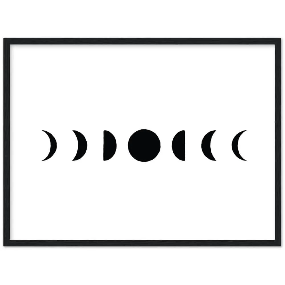Lunar Life Framed Art Print