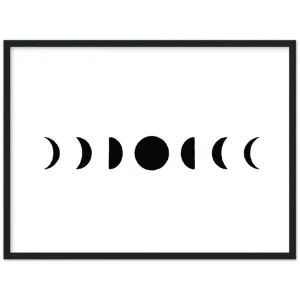 Lunar Life Framed Art Print