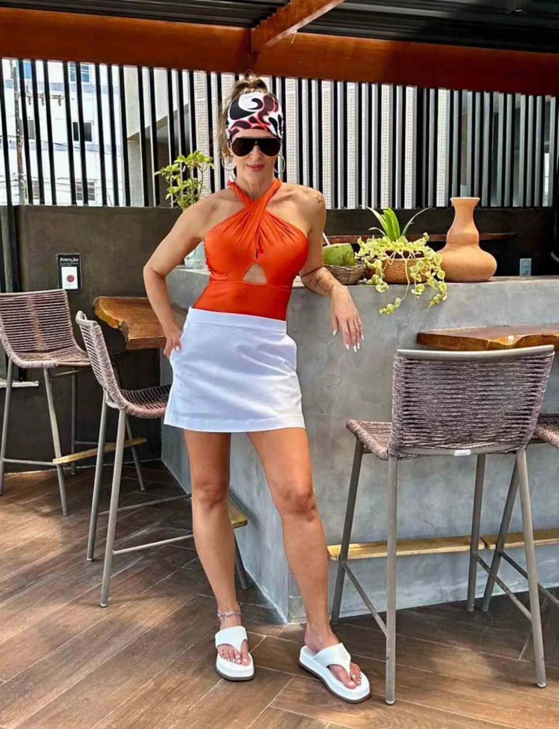Maiô Chic Transpassado Páprica