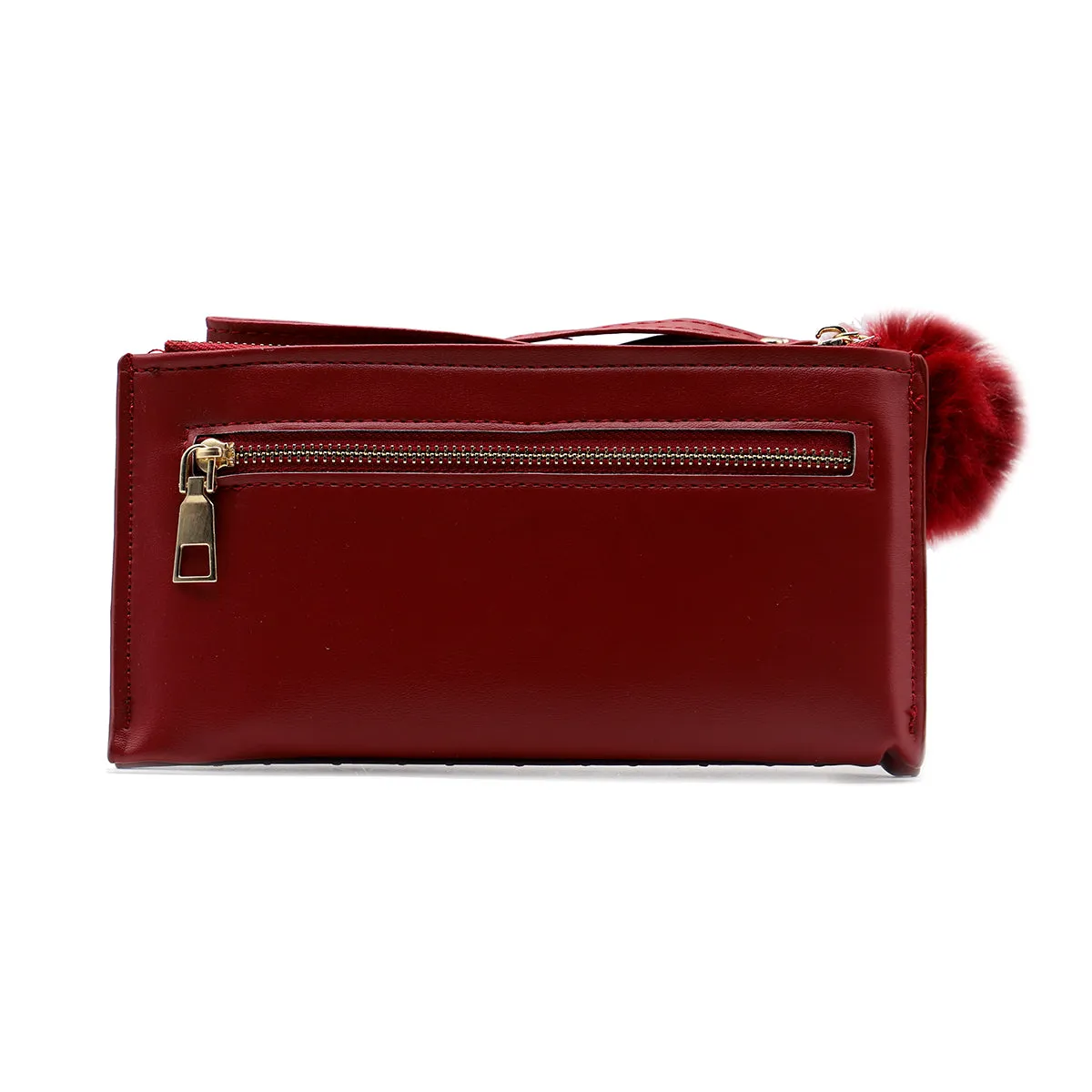 Maroon Casual Wallet W00W00027