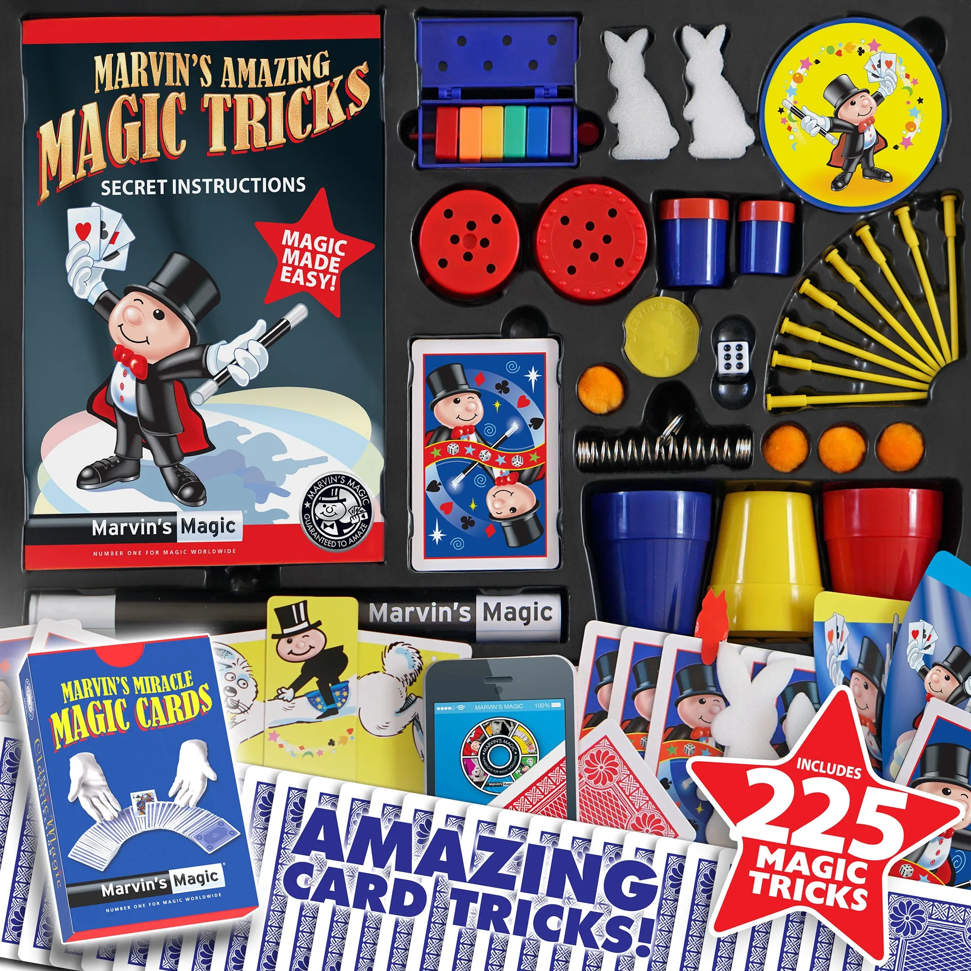 Marvin's Amazing Magic Tricks (225 Tricks)
