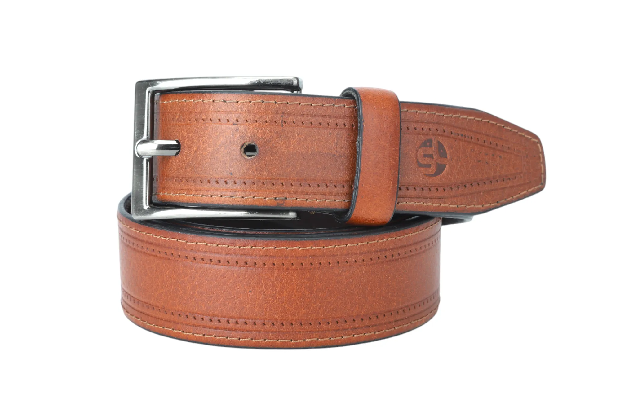 Mens Leather Casual Belt 90813