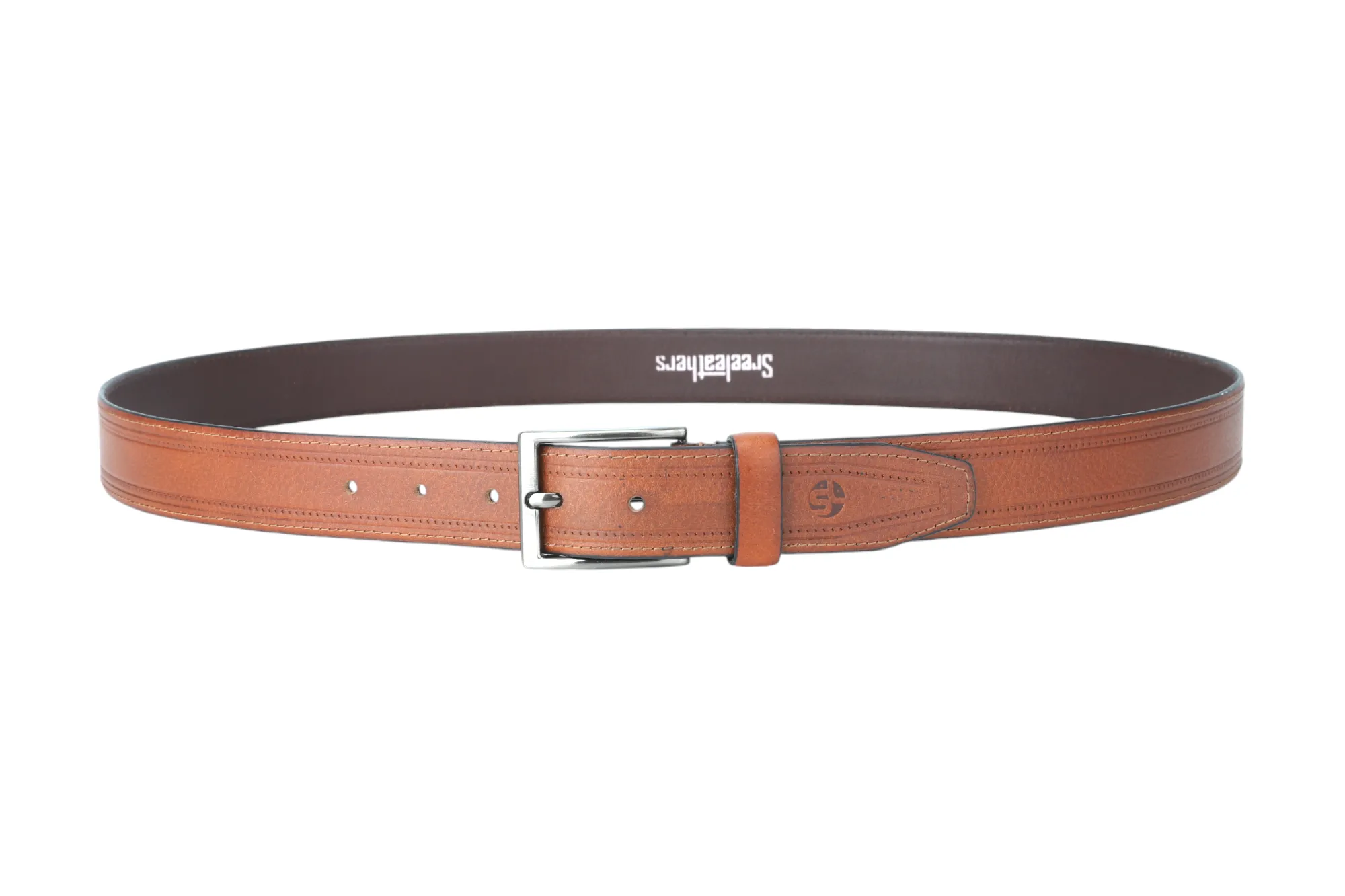 Mens Leather Casual Belt 90813