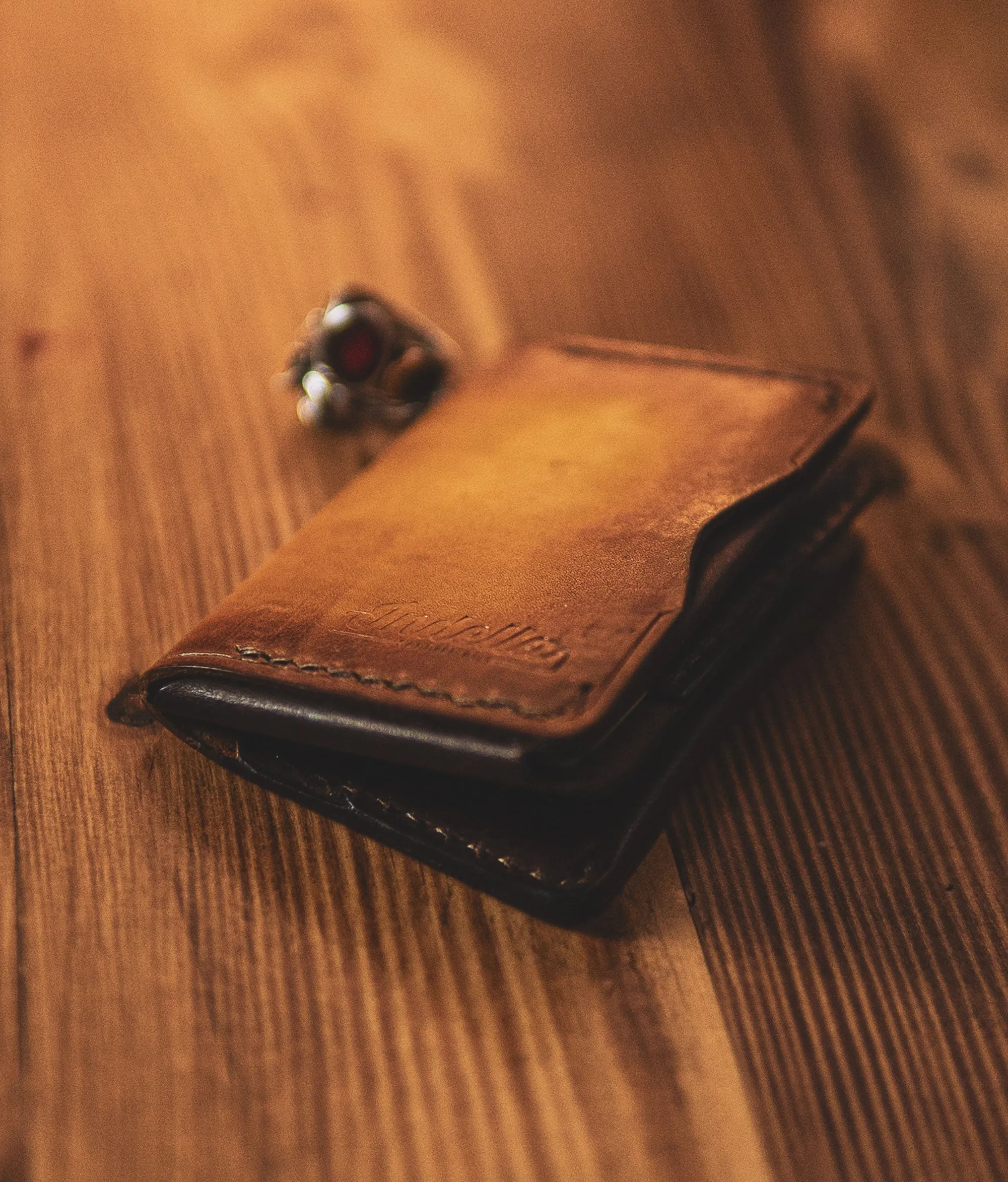Mens Trifold Leather Wallets - Chico