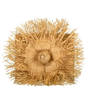 Mini Tro Crossbody Raffia Bag