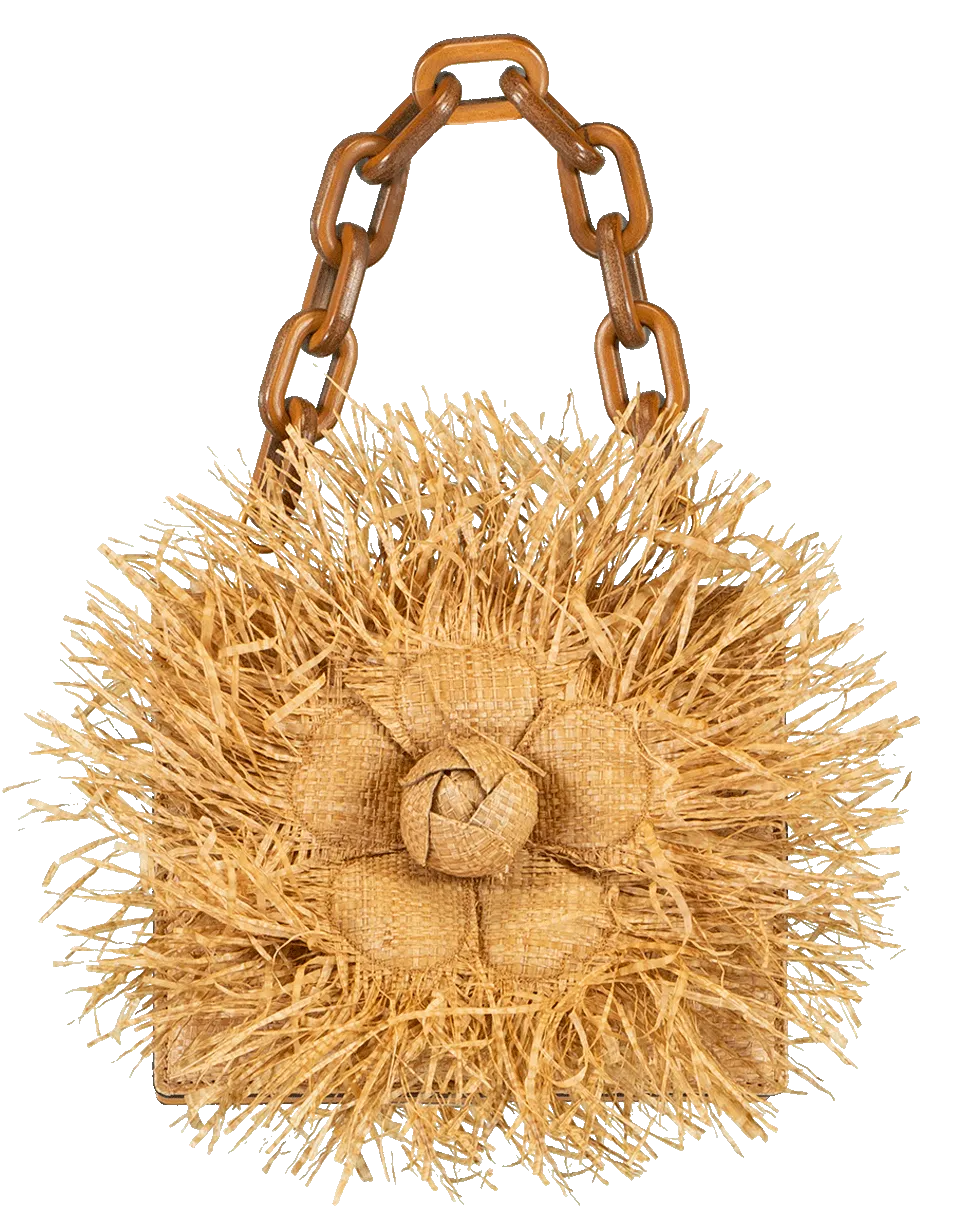Mini Tro Crossbody Raffia Bag