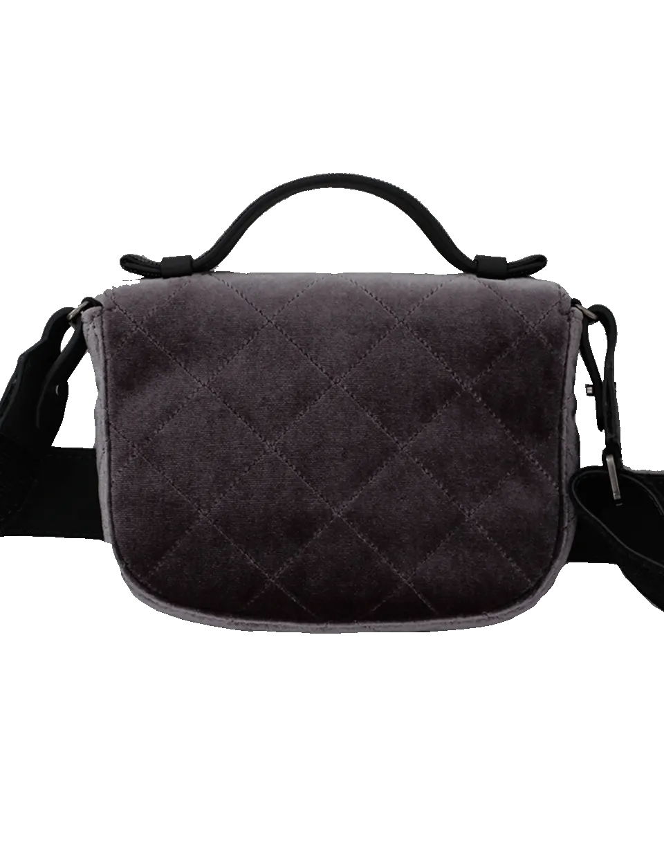 Mini Velvet Crossbody Bag