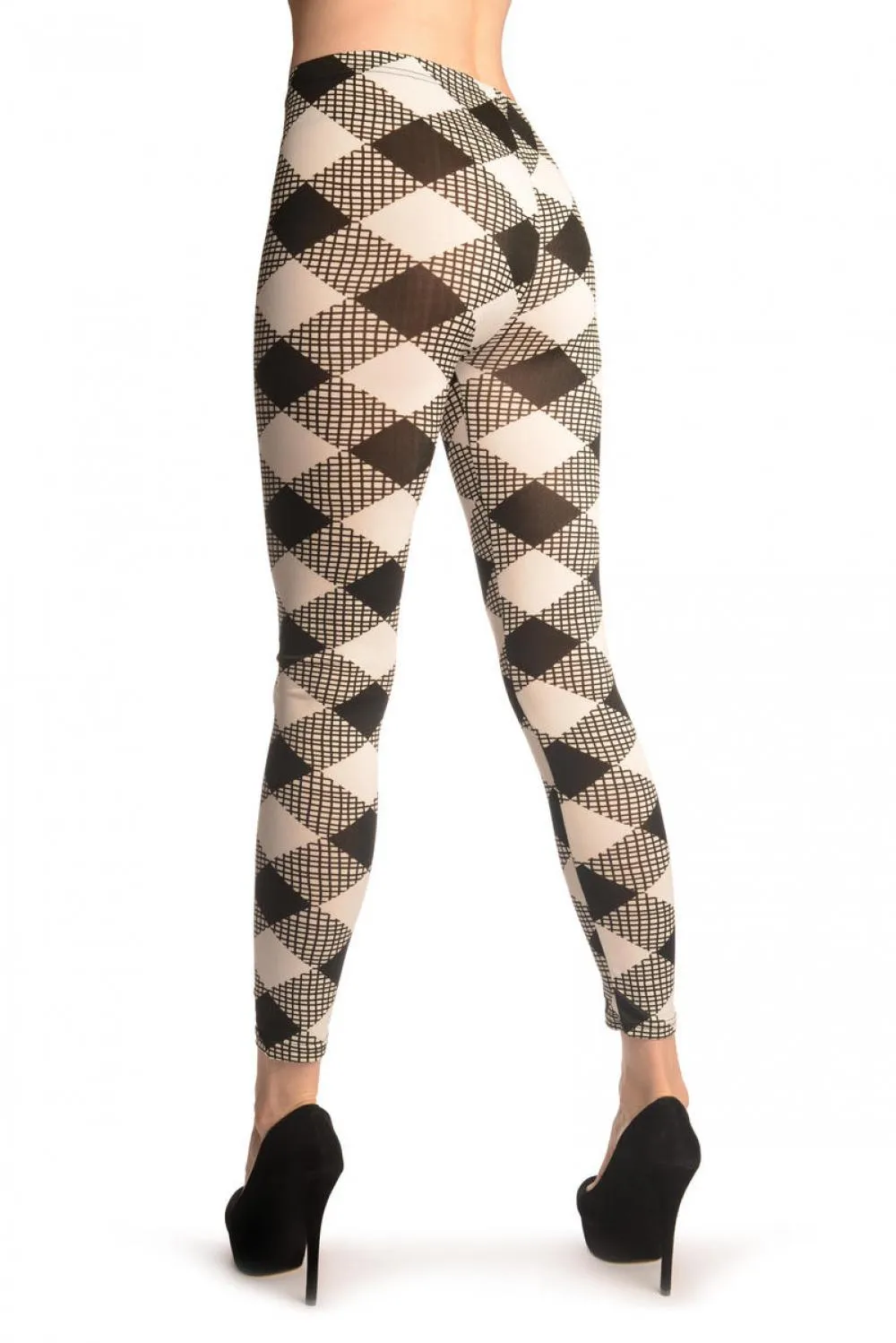 Monochrome Checkered Gingham