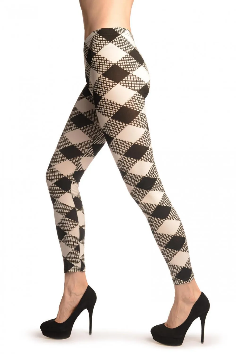 Monochrome Checkered Gingham