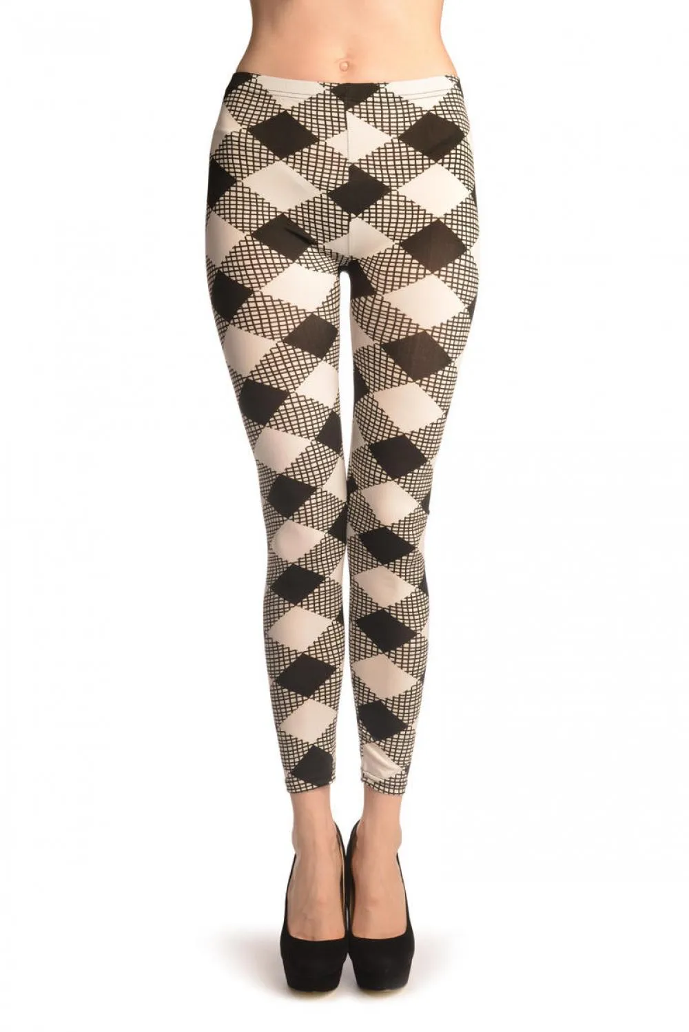 Monochrome Checkered Gingham