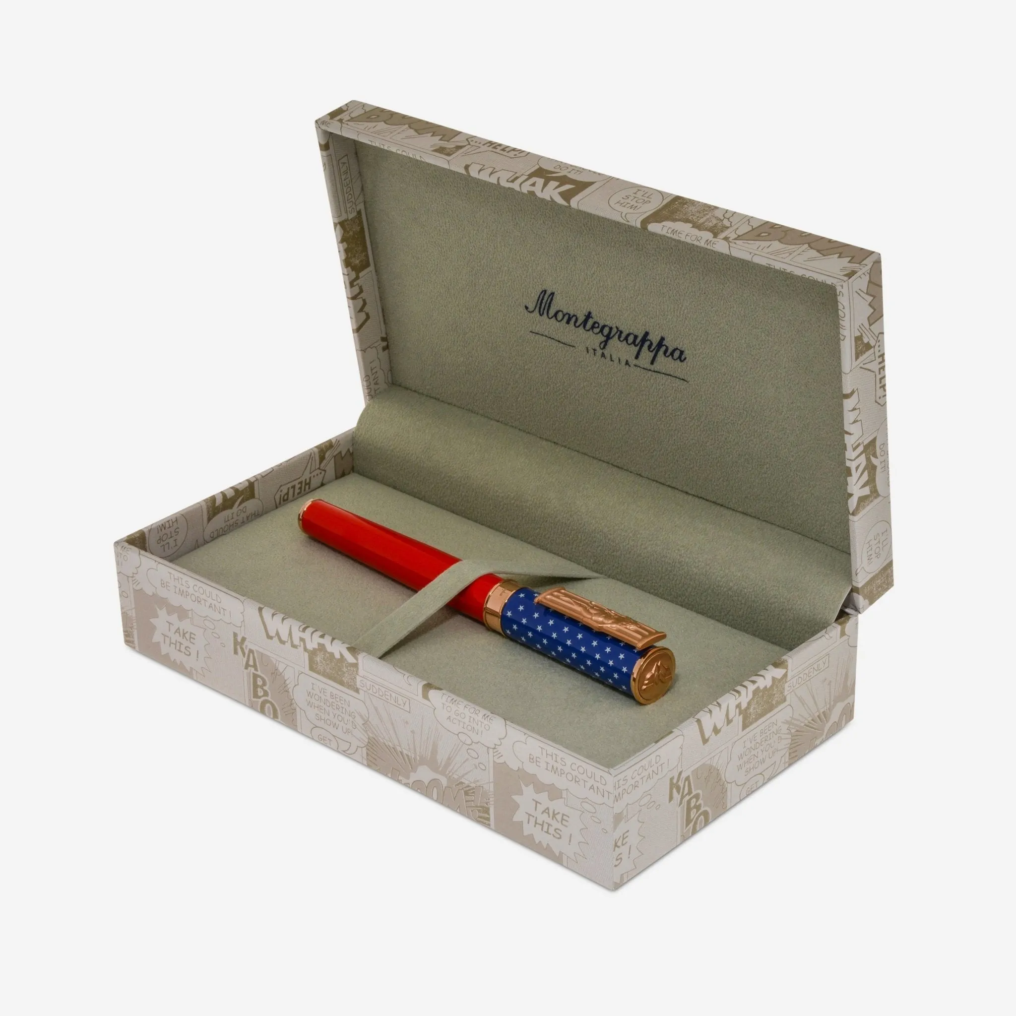 Montegrappa DC Comics Heroes and Villains Wonder Woman Fountain Pen (M) ISDCW3PU
