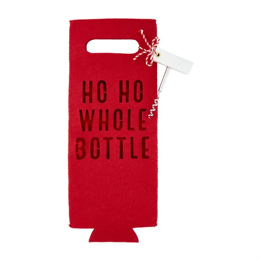 Mud Pie - Christmas Wine Bag Sets
