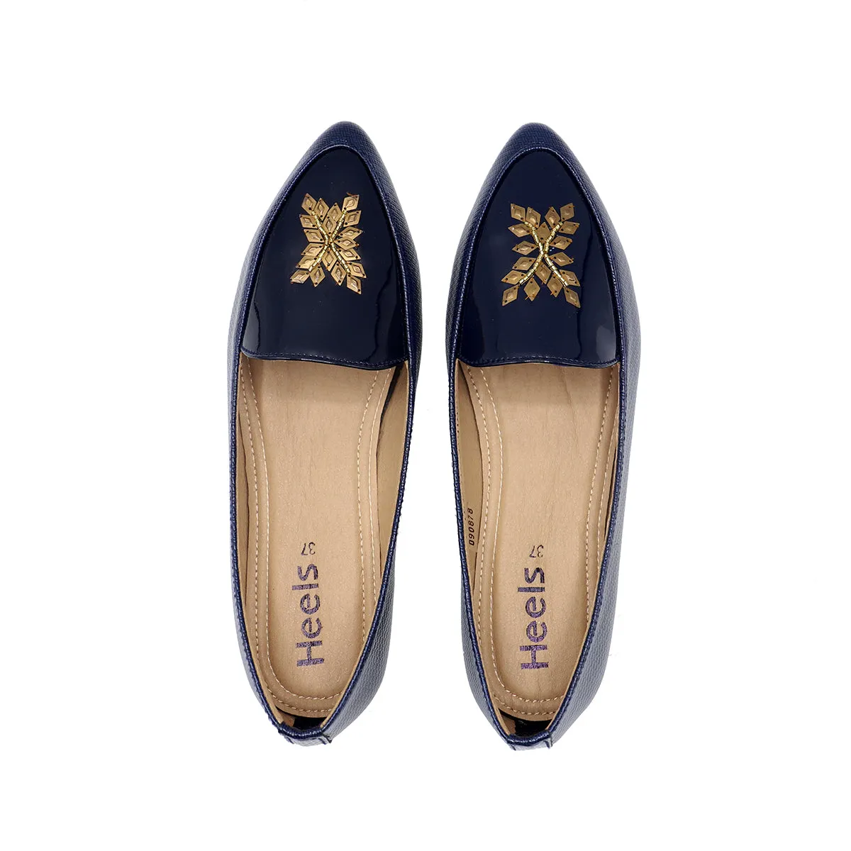 Navy Casual Pumps 090878