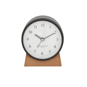 Nina Alarm Clock Silent - Charcoal