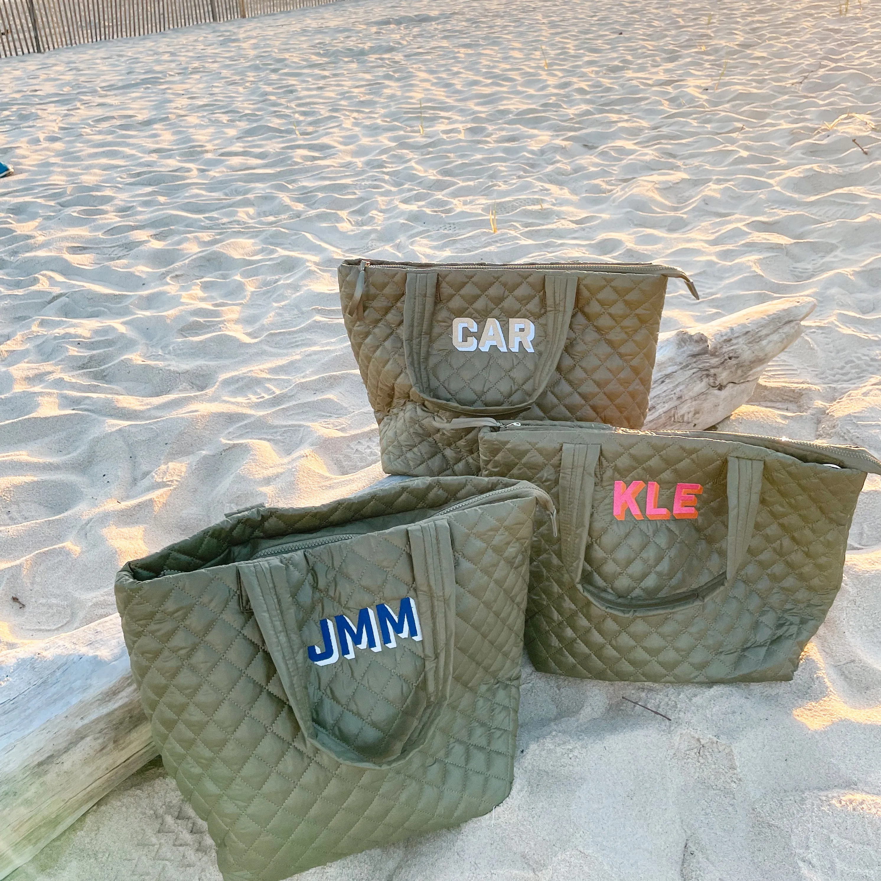 Personalized Quilted Tote