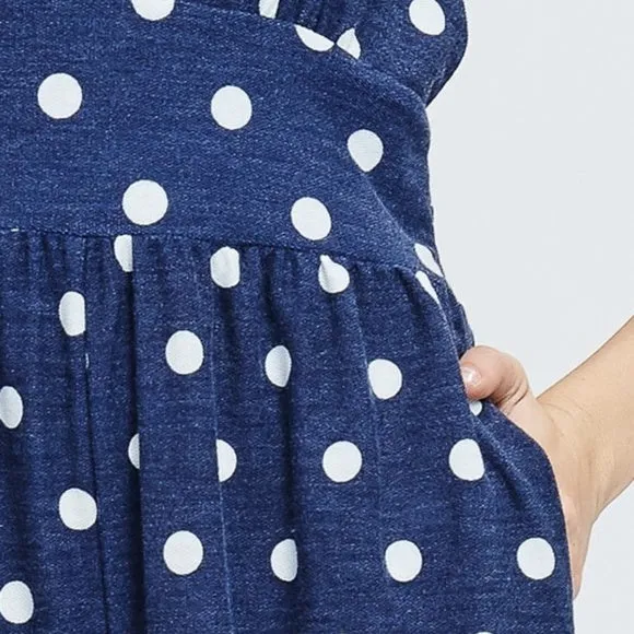 Polka-Dot Jumpsuit