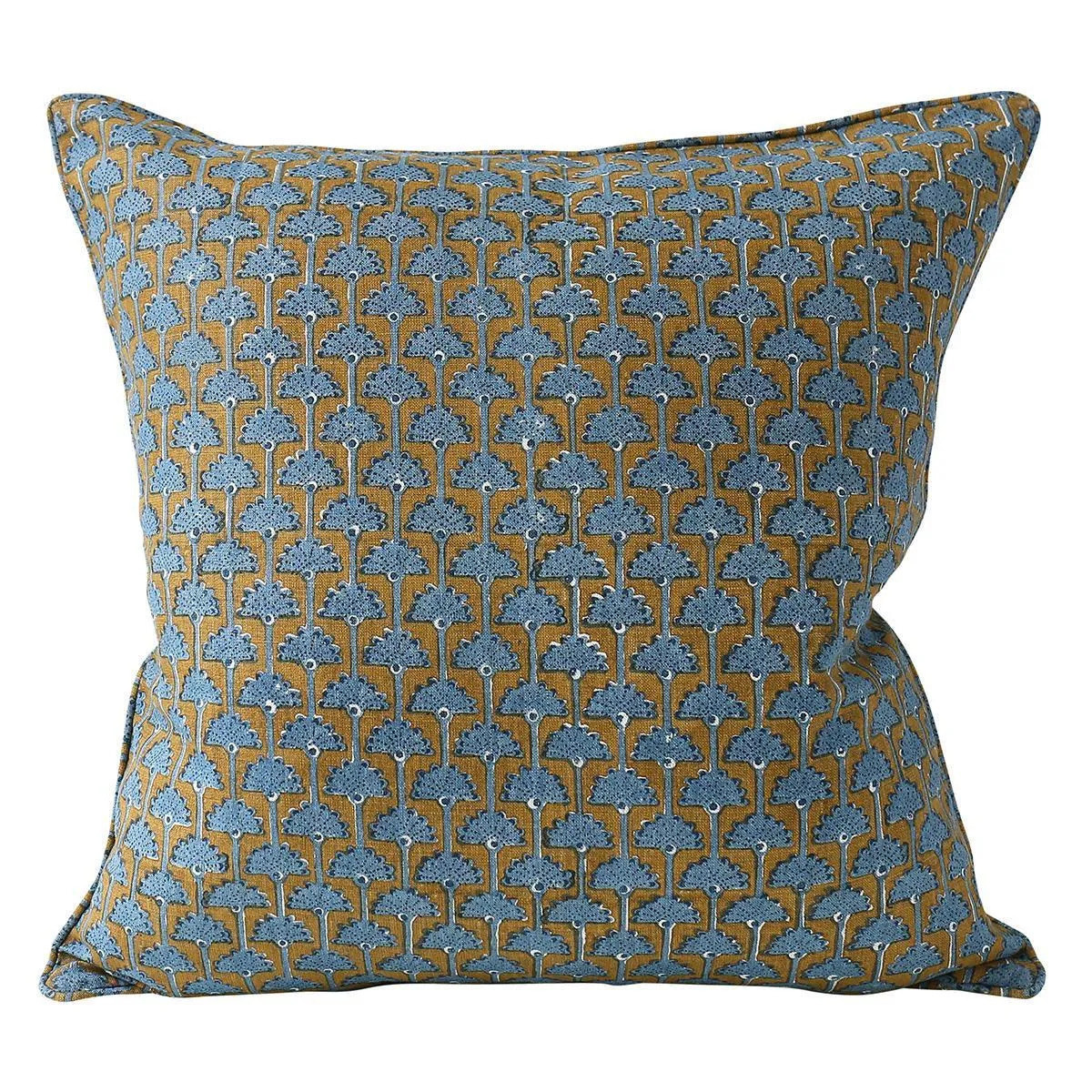 Ponza Tobacco Linen Cushion | 50x50cm