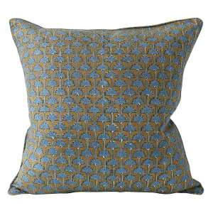 Ponza Tobacco Linen Cushion | 50x50cm
