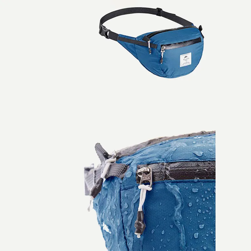 Portable Fanny Bag Unisex Foldable  Waist Pack Lightweight for Outdoors Sports