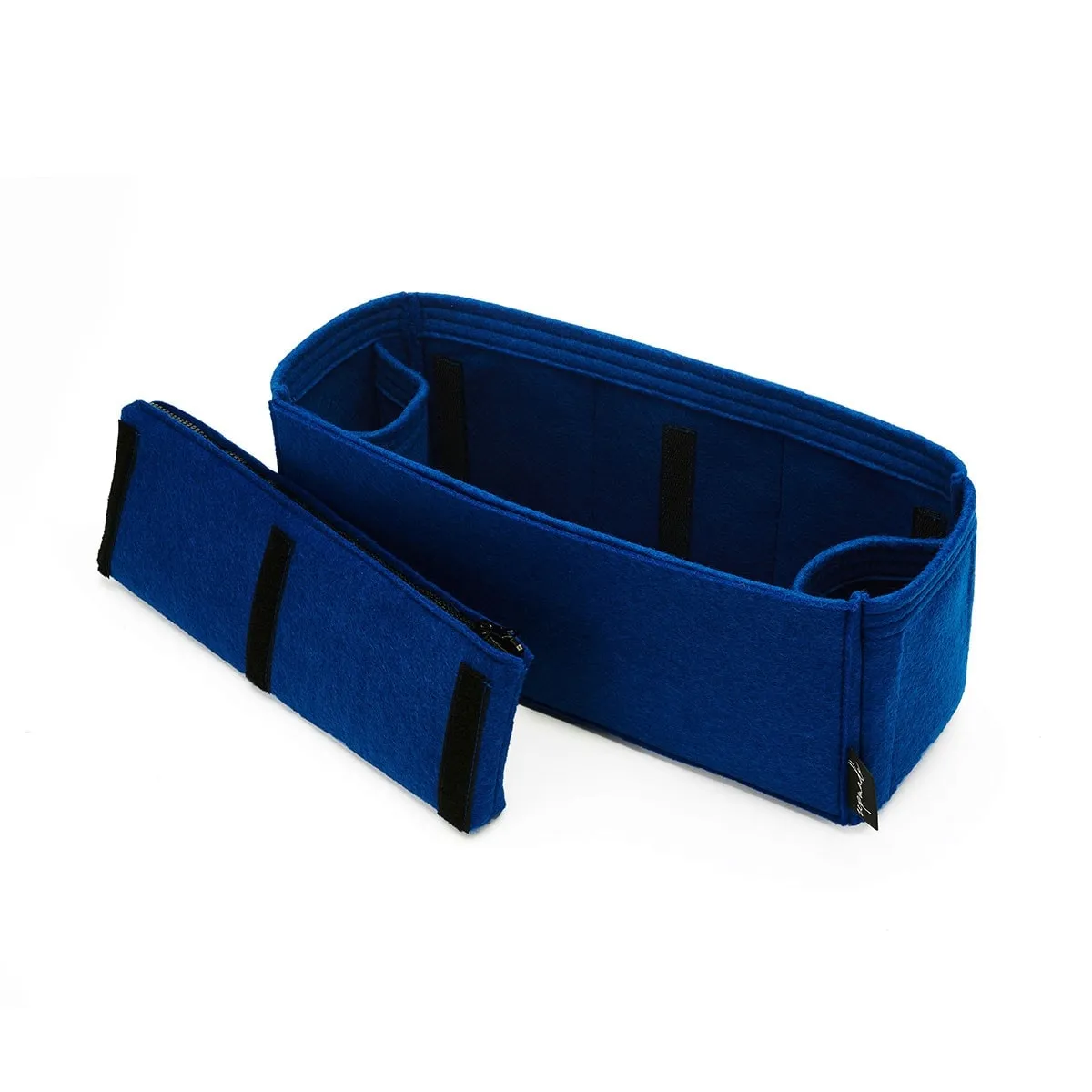 Purse Organizer for Dior Book Tote, Bag Organizer with Zipper Side Pouch and Double Bottle Holders