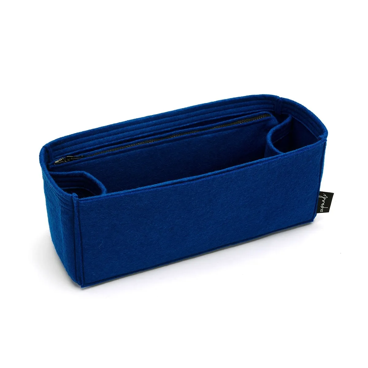 Purse Organizer for Dior Book Tote, Bag Organizer with Zipper Side Pouch and Double Bottle Holders