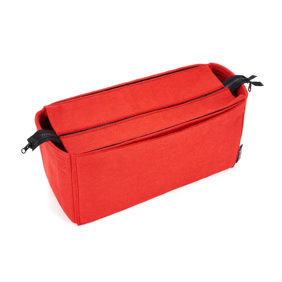 Purse Organizer for Dior Book Tote, Bag Organizer with Zipper Top Closure and Double Bottle Holders
