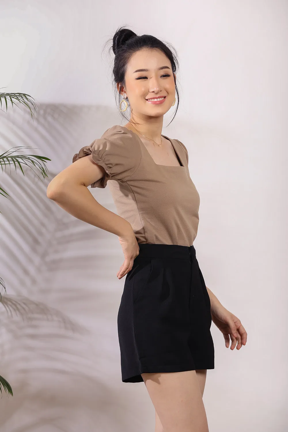 Pyala Shorts in Black