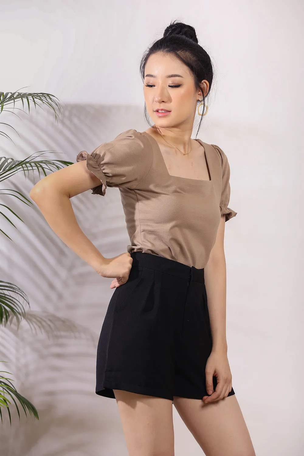 Pyala Shorts in Black