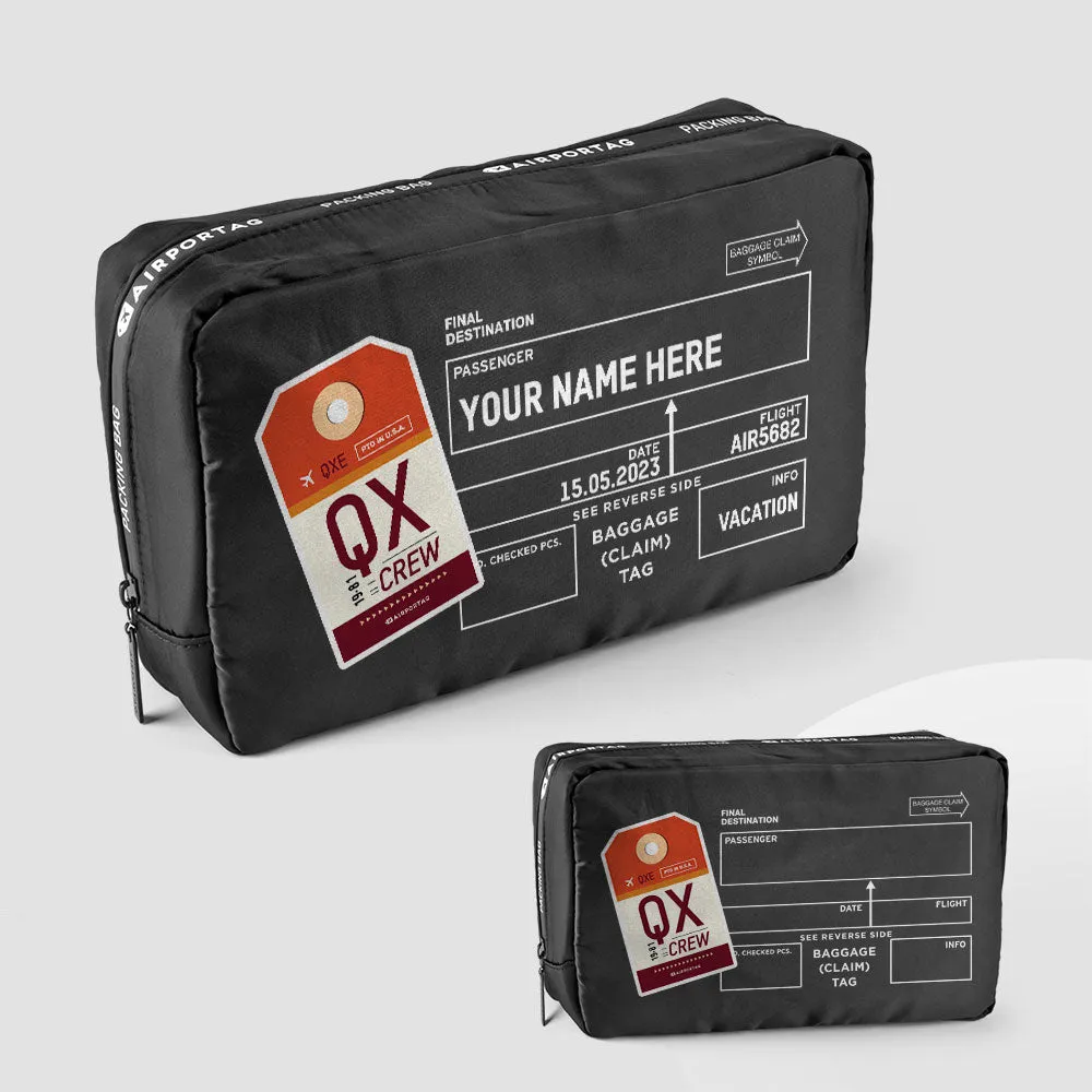 QX - Packing Bag