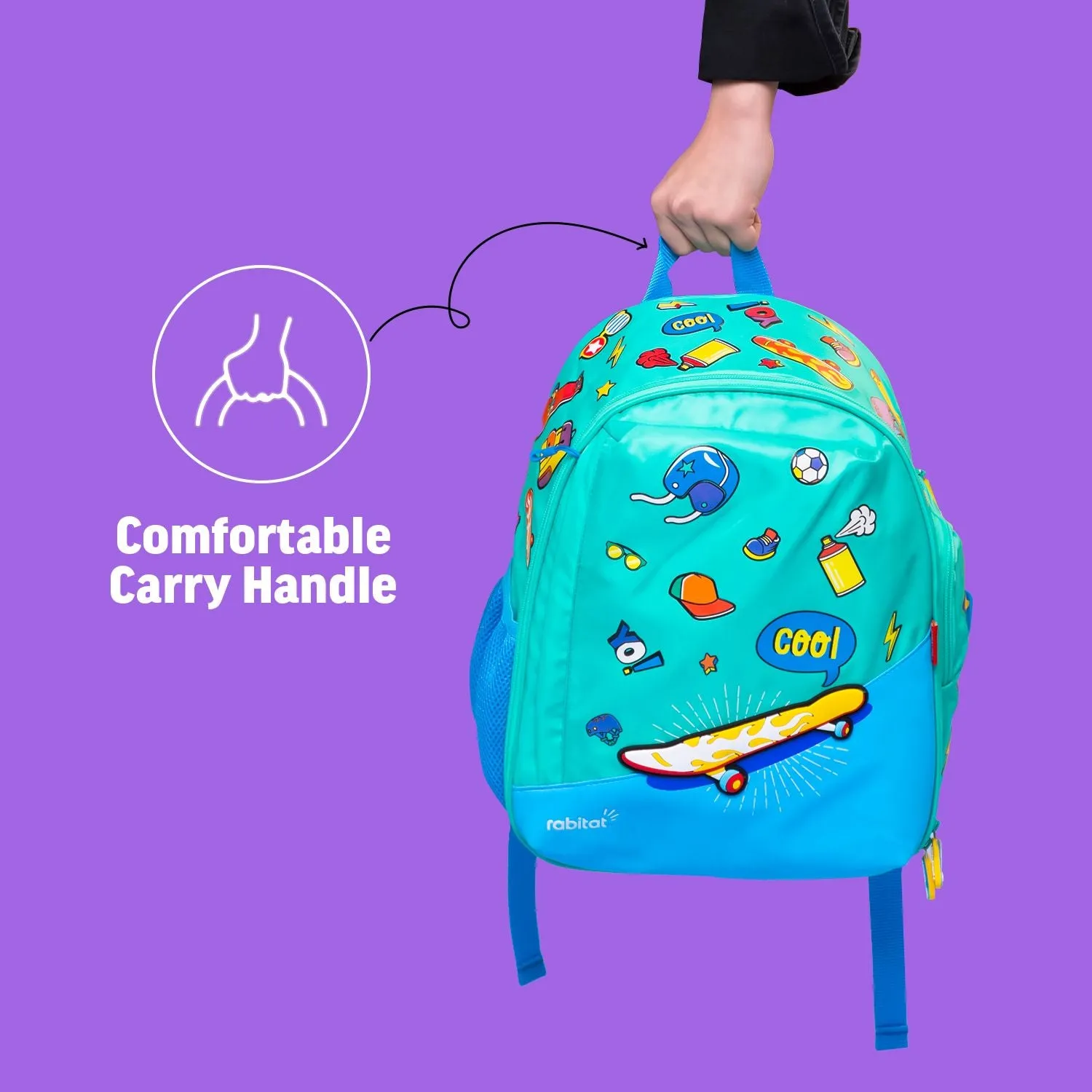 Rabitat Smash School Bag 14.5" - Mad Eye