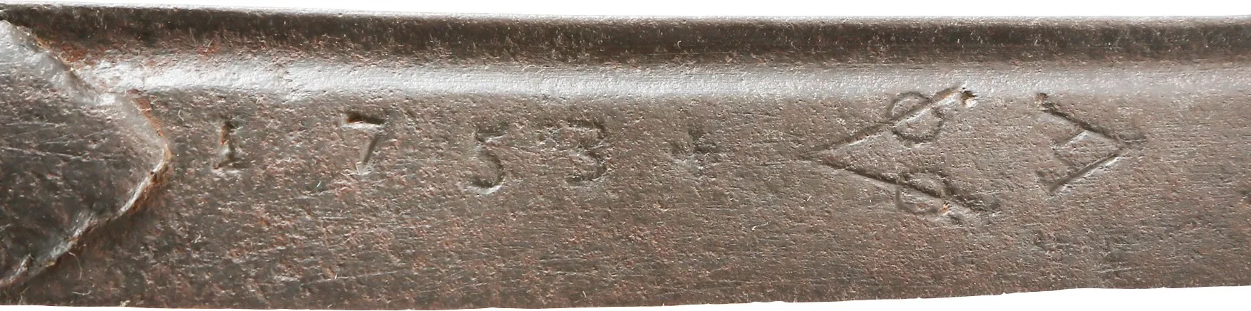 RARE 1753 DATED INDONESIAN CUTLASS