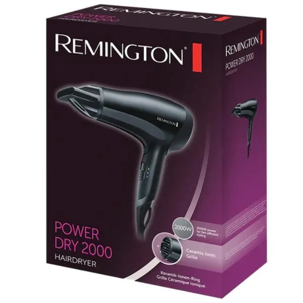 REMINGTON POWER DRY HAIR DRYER D3010