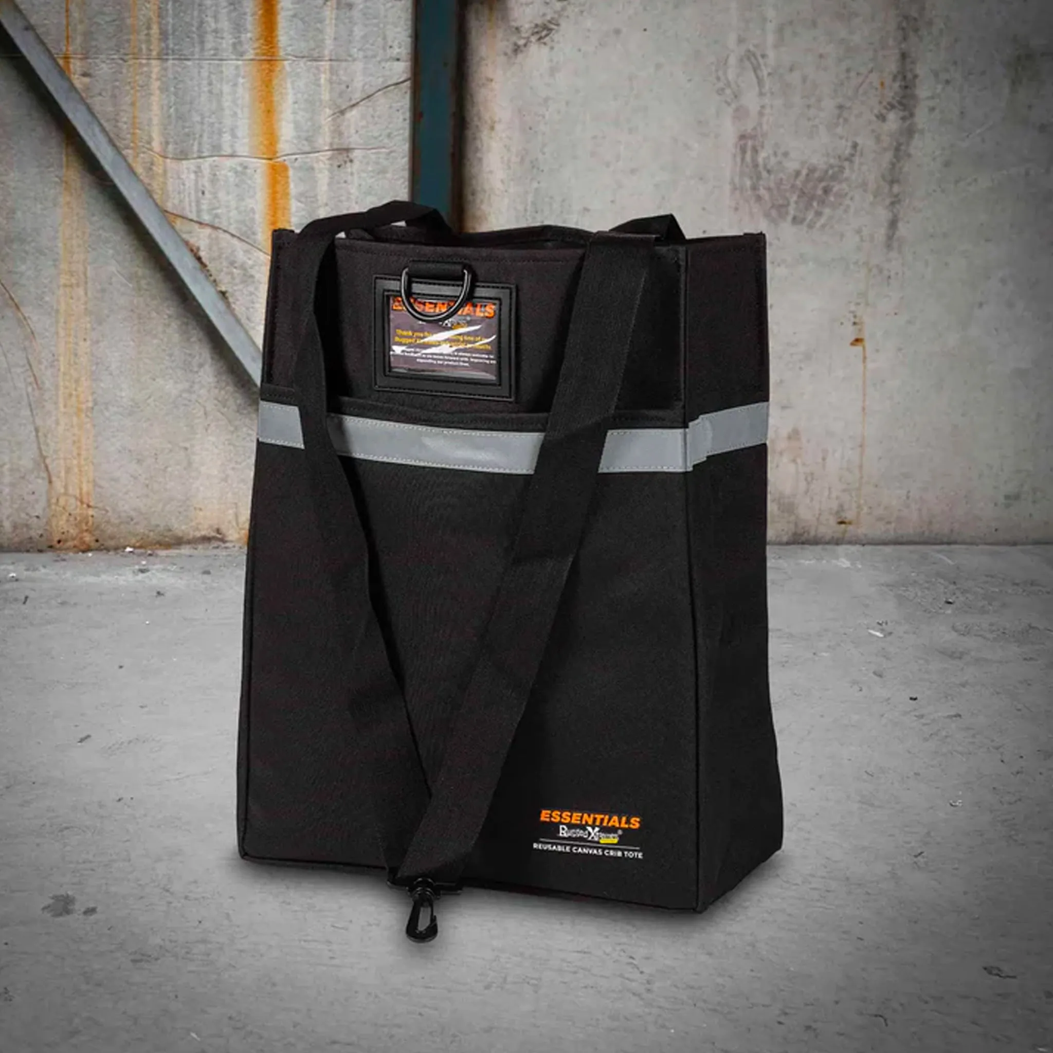 REUSABLE CANVAS SHOPPING BAG - RXES05R406BK